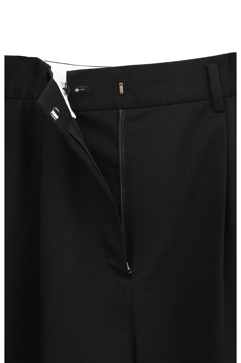
                  
                    WAIST BELT DAD PANTS-BLACK-
                  
                