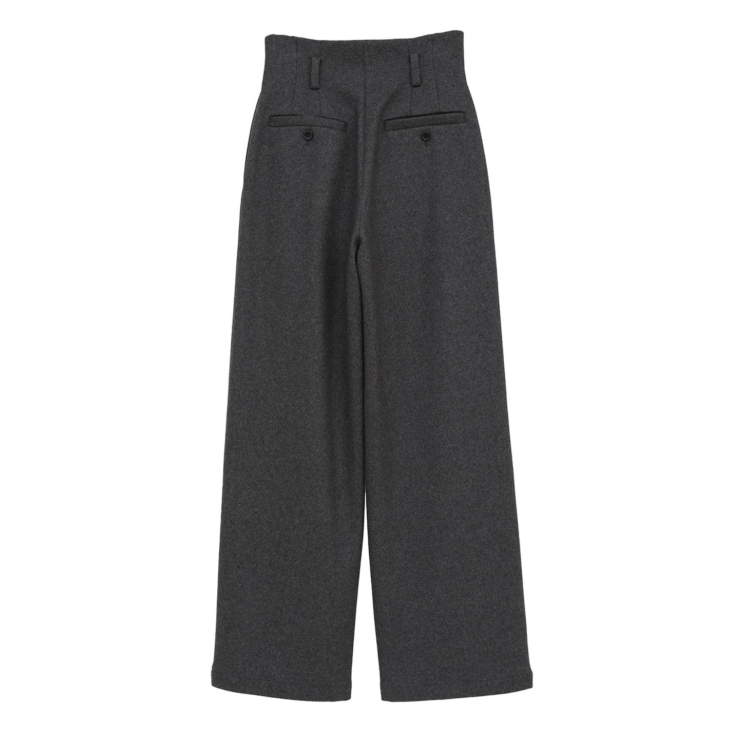 
                  
                    HIGH WAIST WIDE PANTS-GRAY-
                  
                