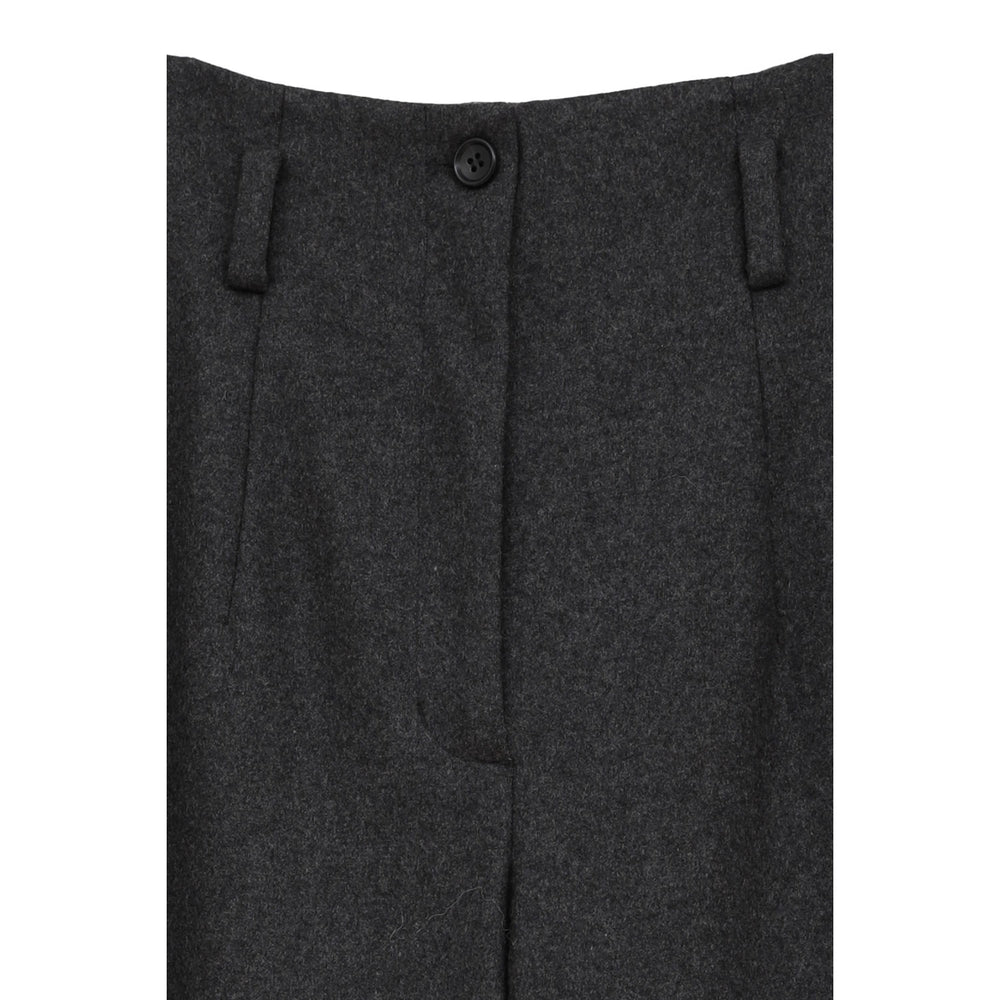 
                  
                    HIGH WAIST WIDE PANTS-GRAY-
                  
                