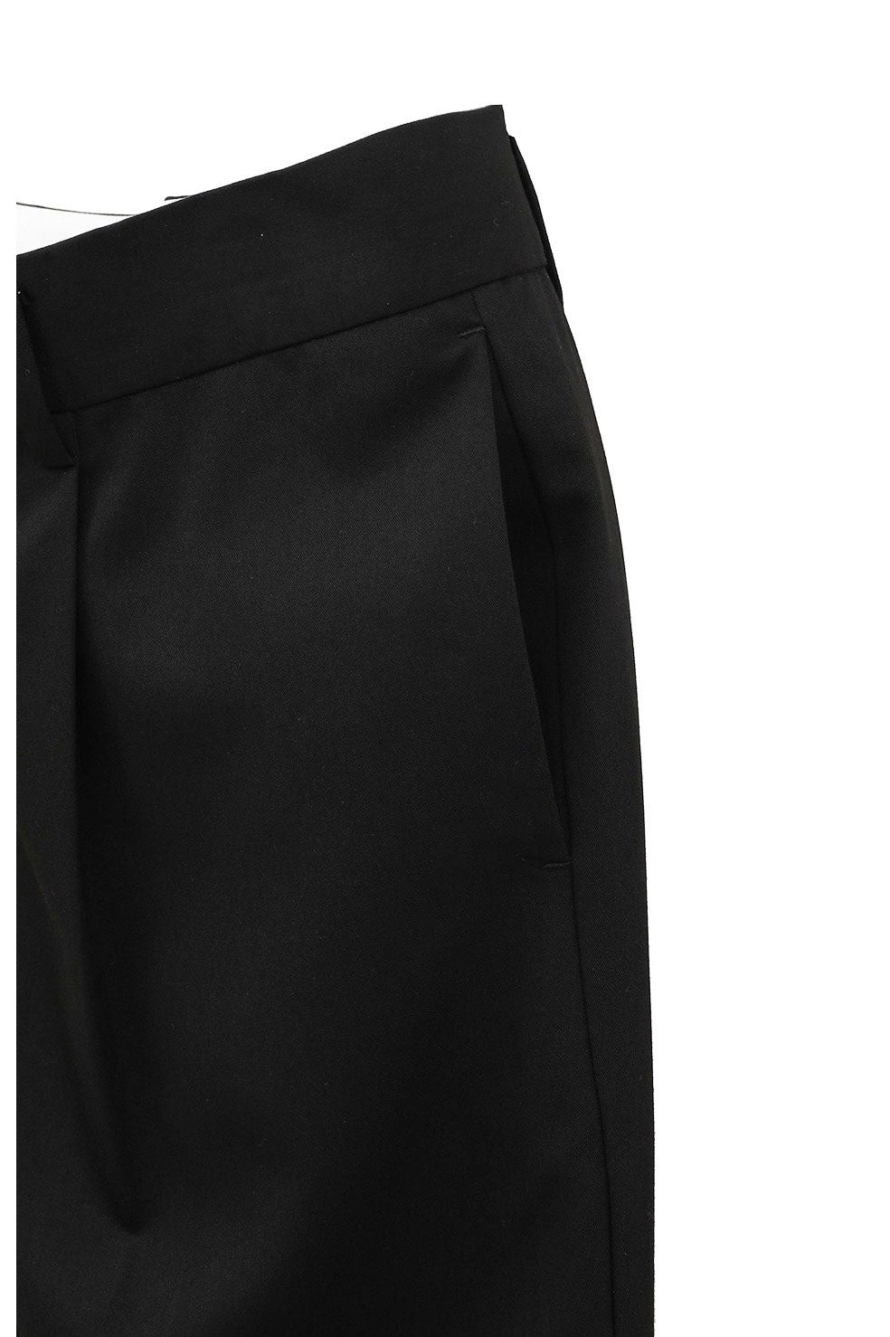 
                  
                    WAIST BELT DAD PANTS-BLACK-
                  
                