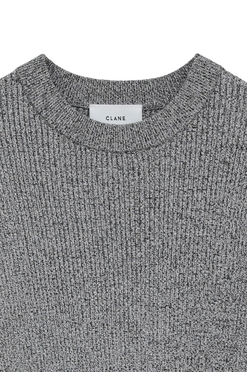 
                  
                    H/N HALF SLEEVE RIB KNIT TOPS -MIX-
                  
                