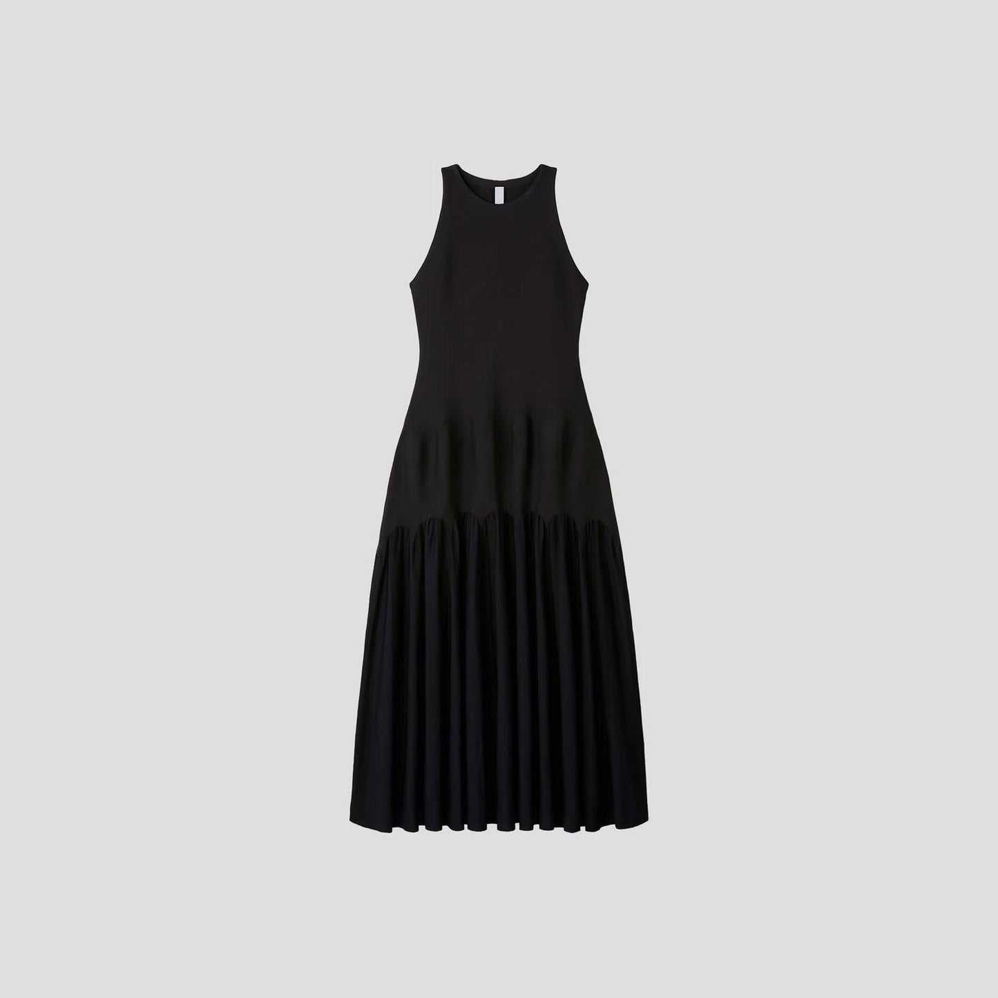 
                  
                    ARCHED SLEEVELESS DRESS
                  
                