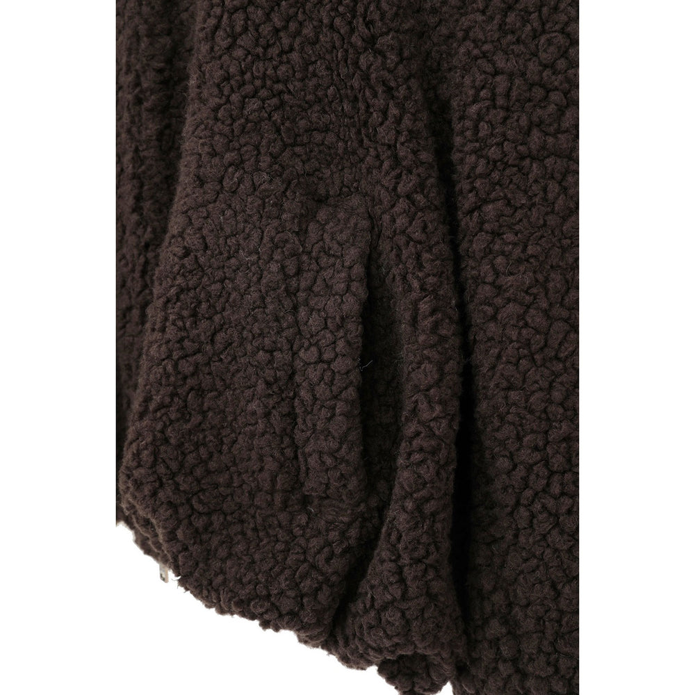 
                  
                    BALLOON BOA BLOUSON-IVORY-
                  
                