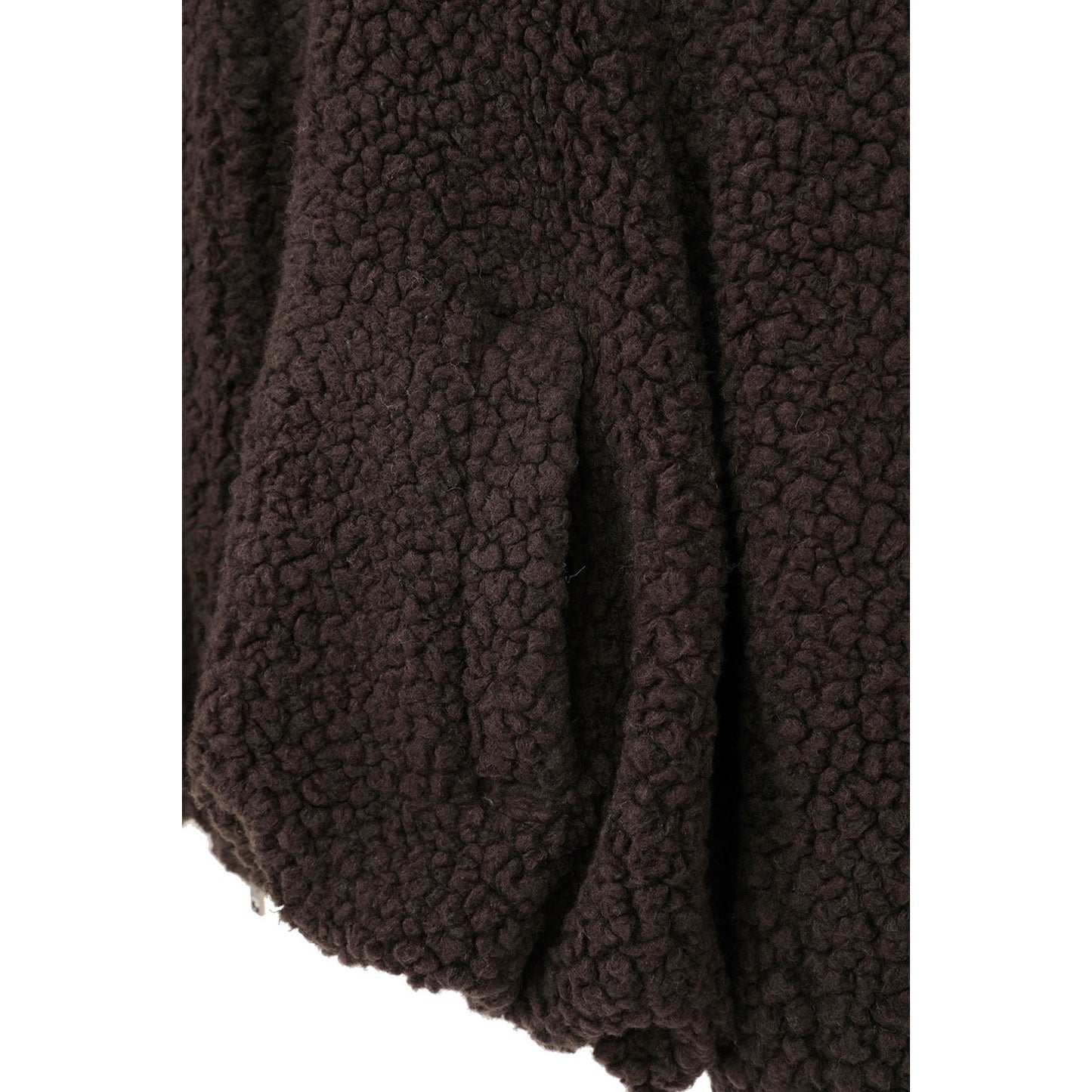 
                  
                    BALLOON BOA BLOUSON-IVORY-
                  
                