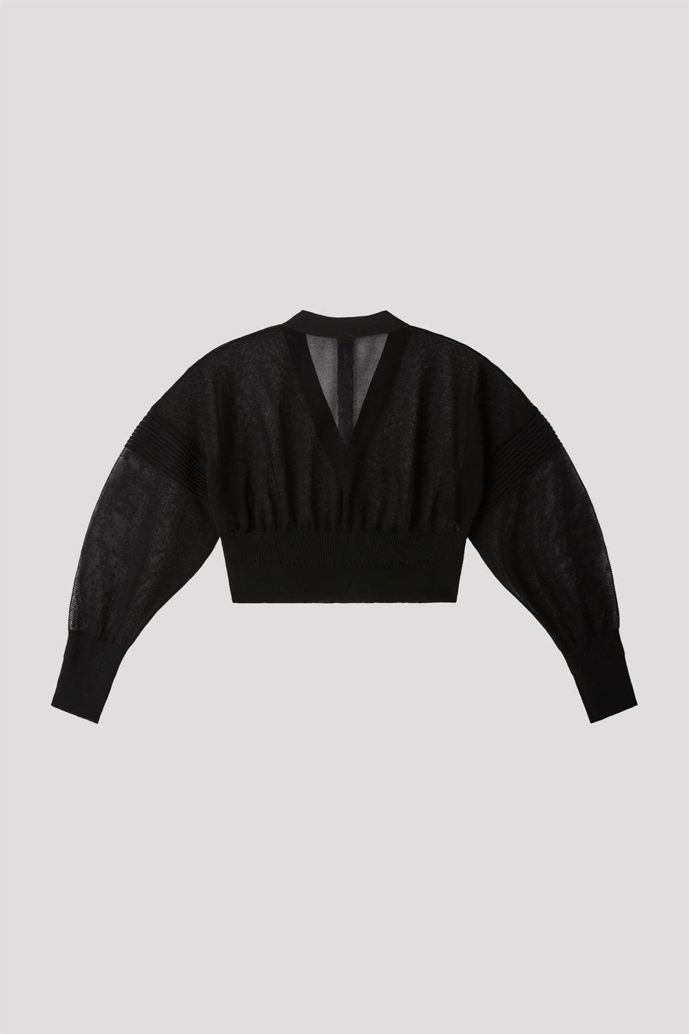 
                  
                    TC GARTER LUCENT CROPPED CARDIGAN -BLACK-
                  
                