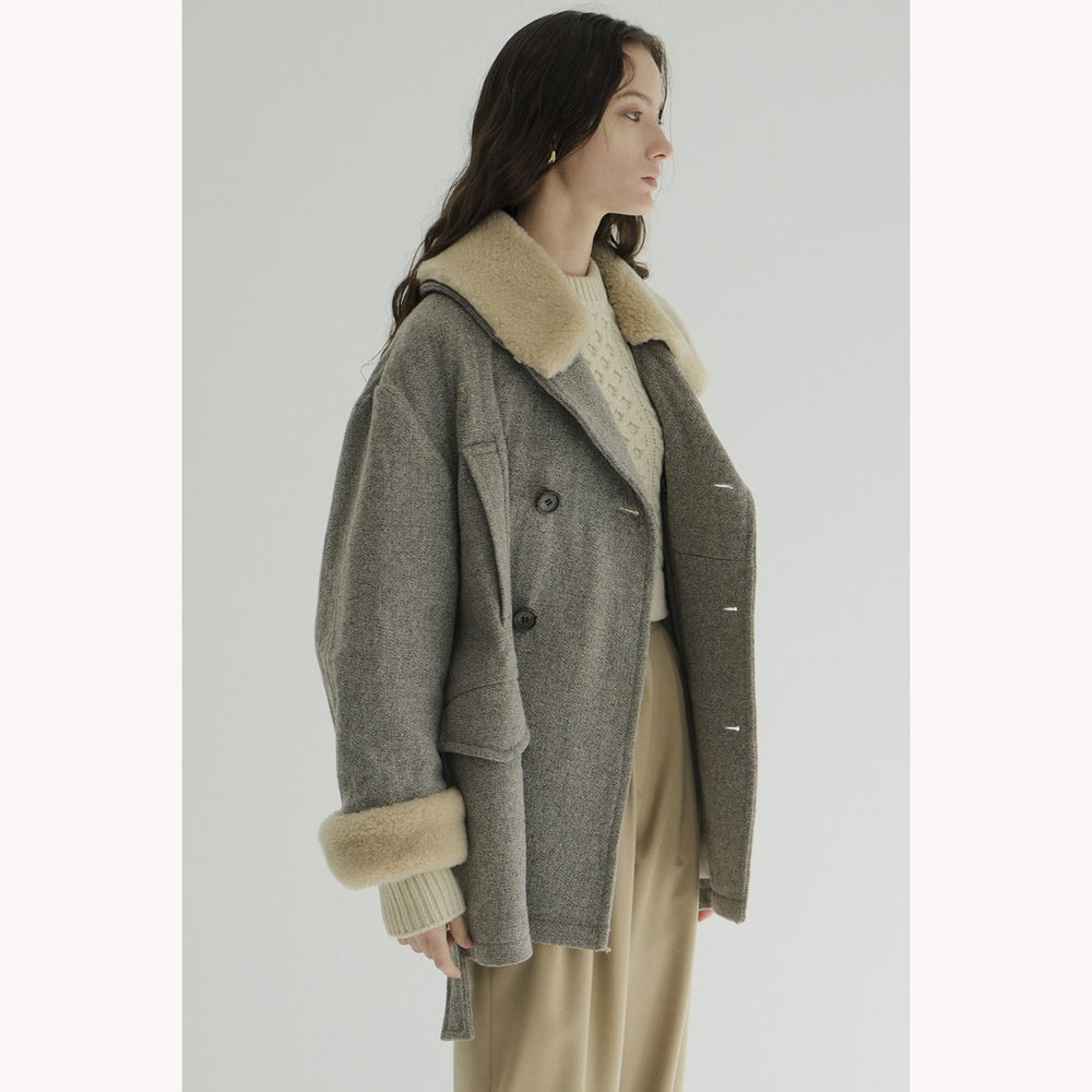 
                  
                    BOA COLLAR MILITARY COAT
                  
                