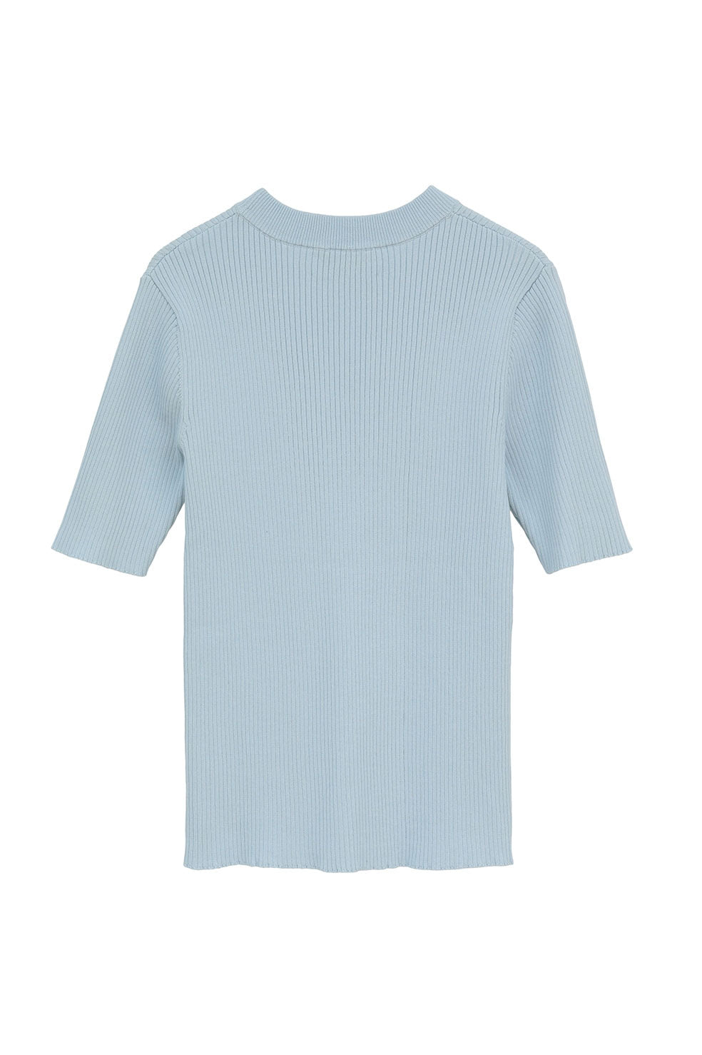 
                  
                    H/N HALF SLEEVE RIB KNIT TOPS -MIX-
                  
                