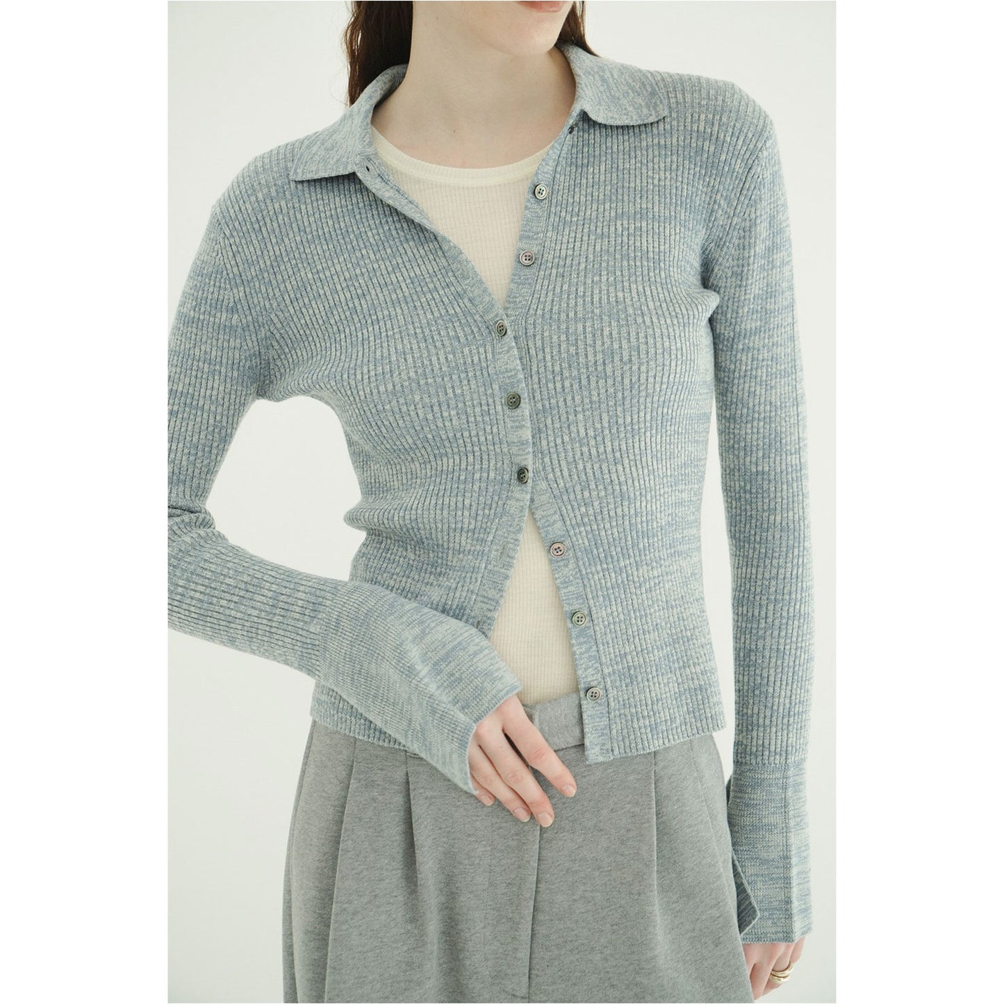 
                  
                    COMPACT RIB KNIT SHIRTS
                  
                