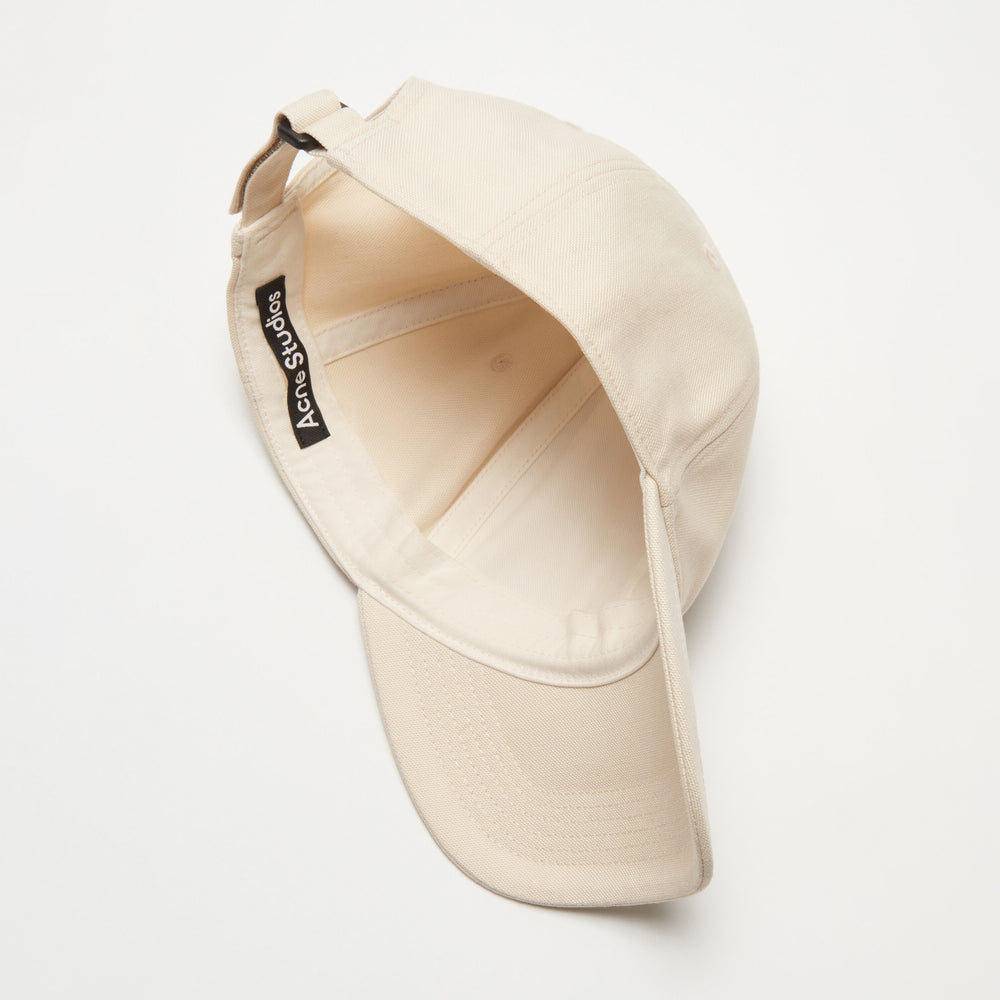Acne Studios レザーFACEパッチキャップ　キャップ Acne Studios Gray Leather Face Patch Cap Acne Studios