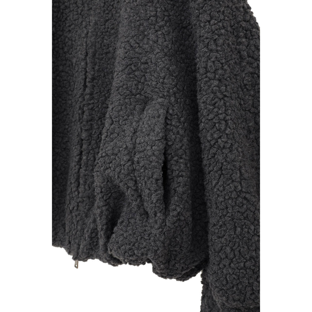 
                  
                    BALLOON BOA BLOUSON-IVORY-
                  
                