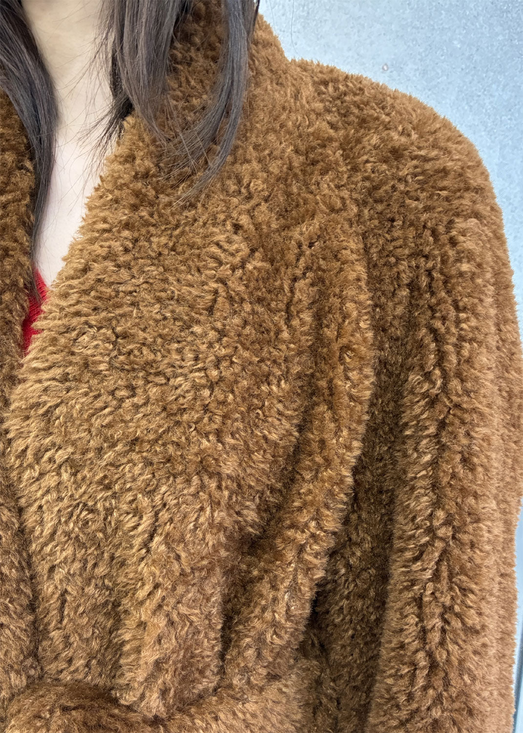 
                  
                    Long teddy coat
                  
                
