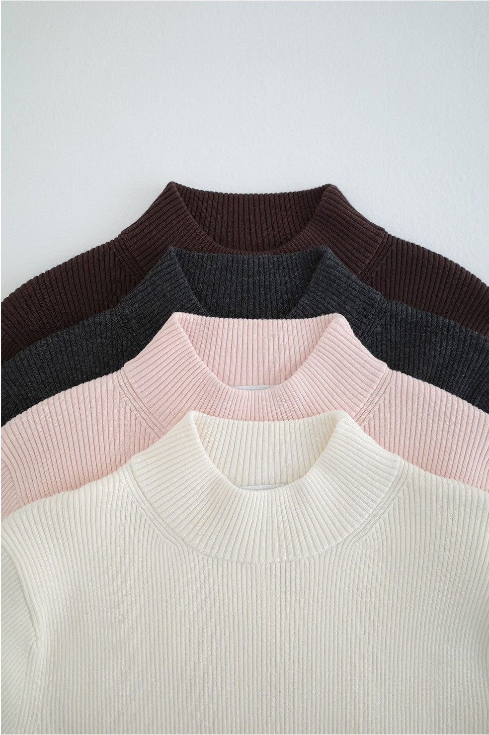 
                  
                    H/N RIB KNIT TOPS
                  
                