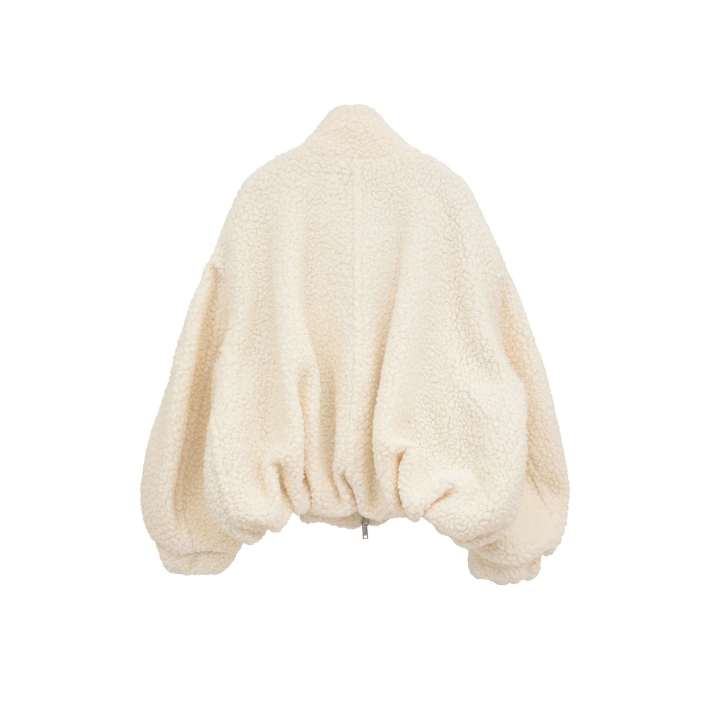 
                  
                    BALLOON BOA BLOUSON-IVORY-
                  
                