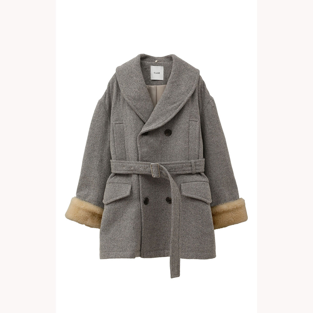 
                  
                    BOA COLLAR MILITARY COAT
                  
                