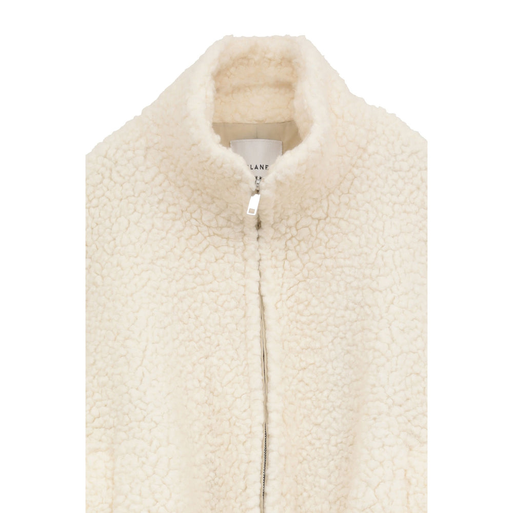 
                  
                    BALLOON BOA BLOUSON-IVORY-
                  
                
