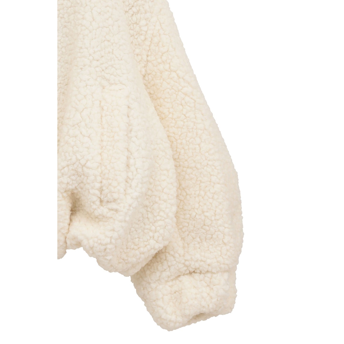 
                  
                    BALLOON BOA BLOUSON-IVORY-
                  
                