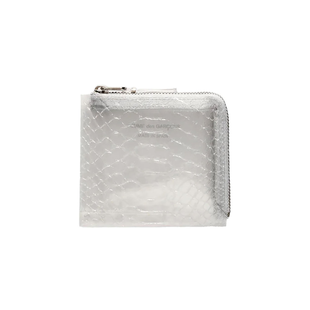 小物 TRANSPARENT SNAKE SMALL ZIP POUCH TRANSPARENT SNAKE L ZIP WALLET – OBLIGE