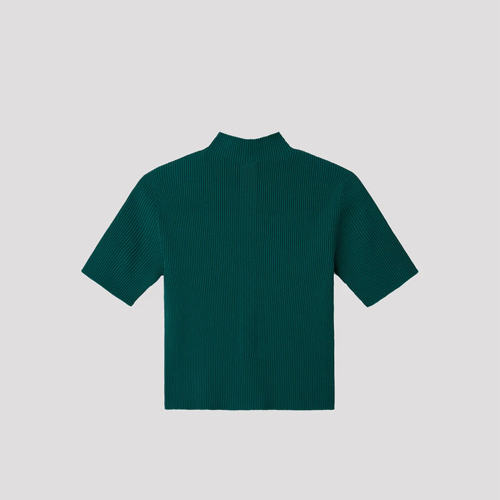 
                  
                    PORTRAIT MOCKNECK SHORT SLEEVE TOP
                  
                