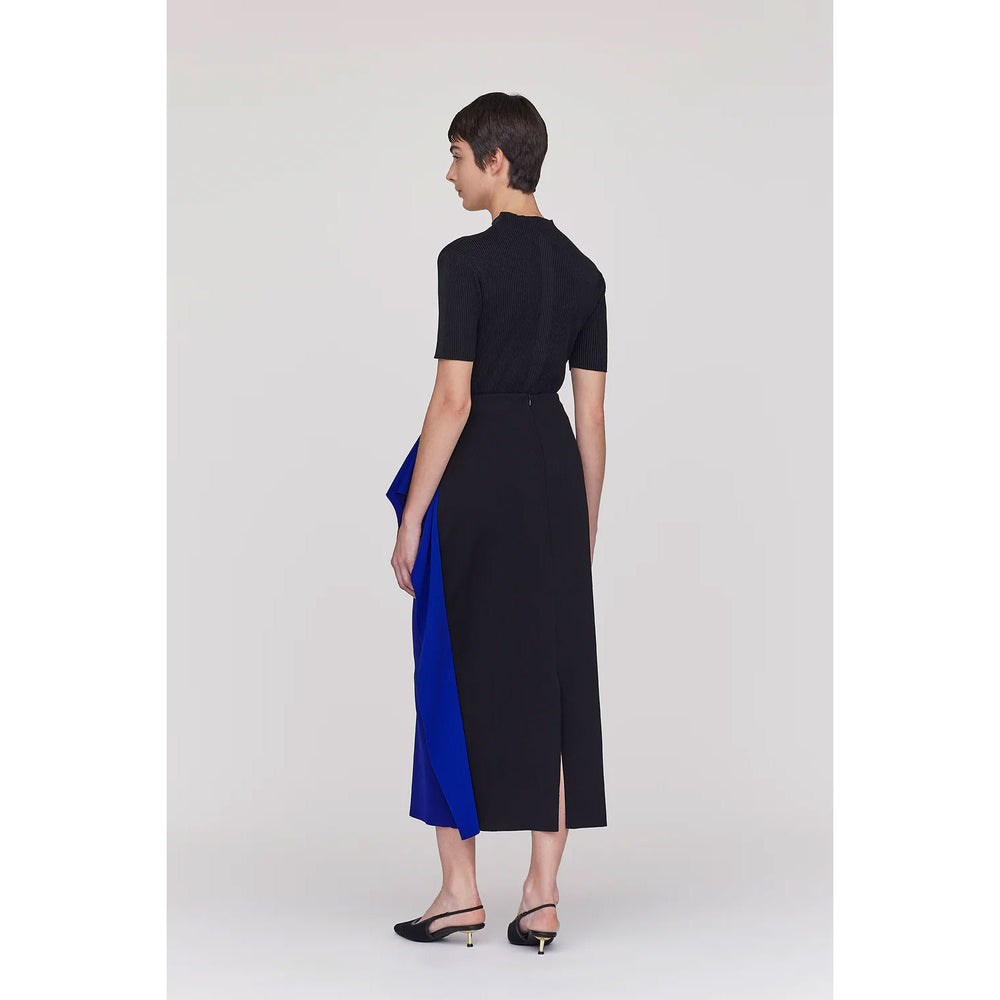 PORTRAIT SHORT SLEEVE TOP-WHITE- – OBLIGE