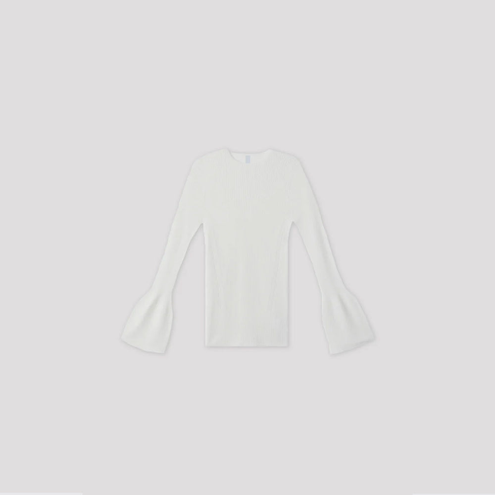 SOFT PORTRAIT LONG BELL SLEEVE TOP