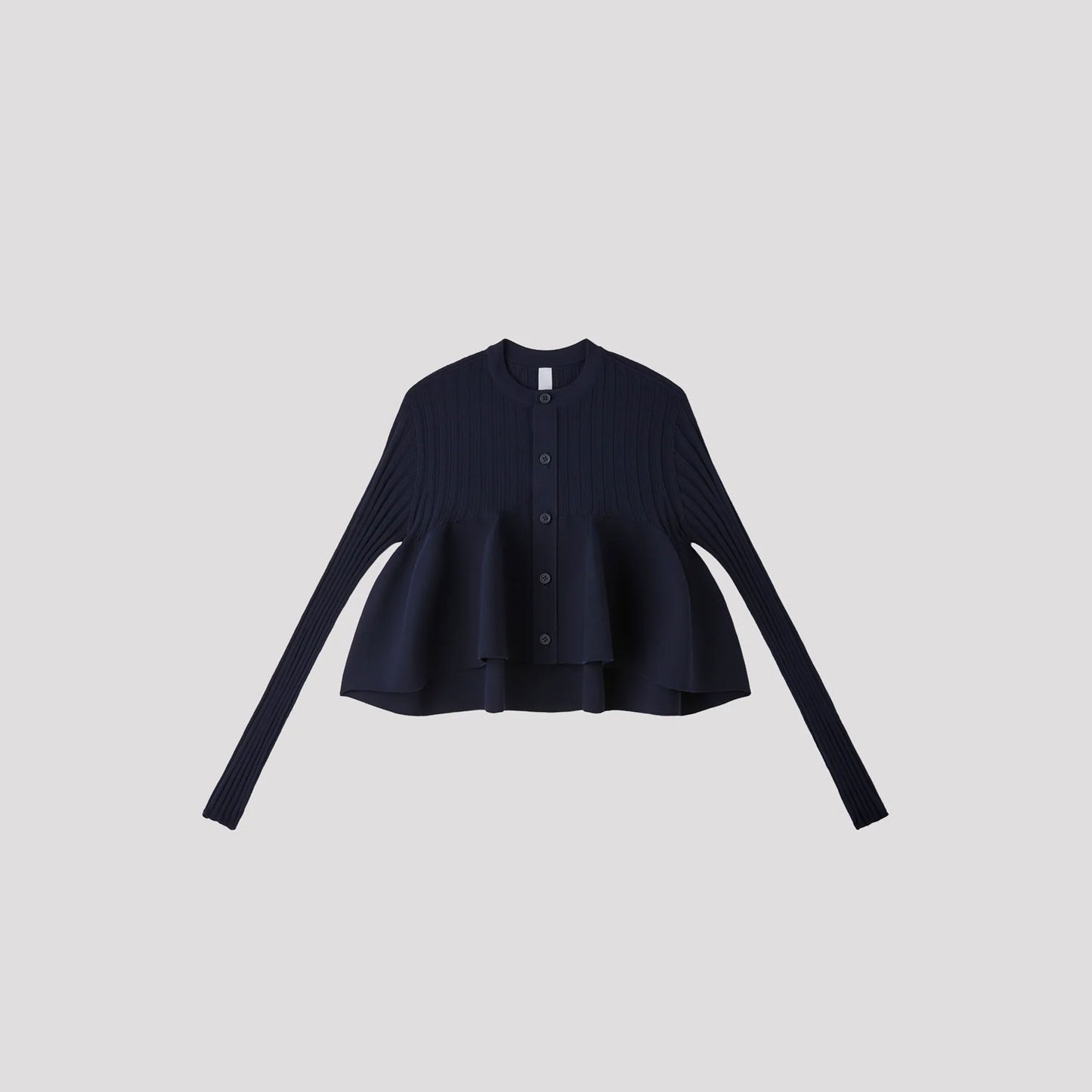 
                  
                    POTTERY-BUST FLARE CARDIGAN
                  
                