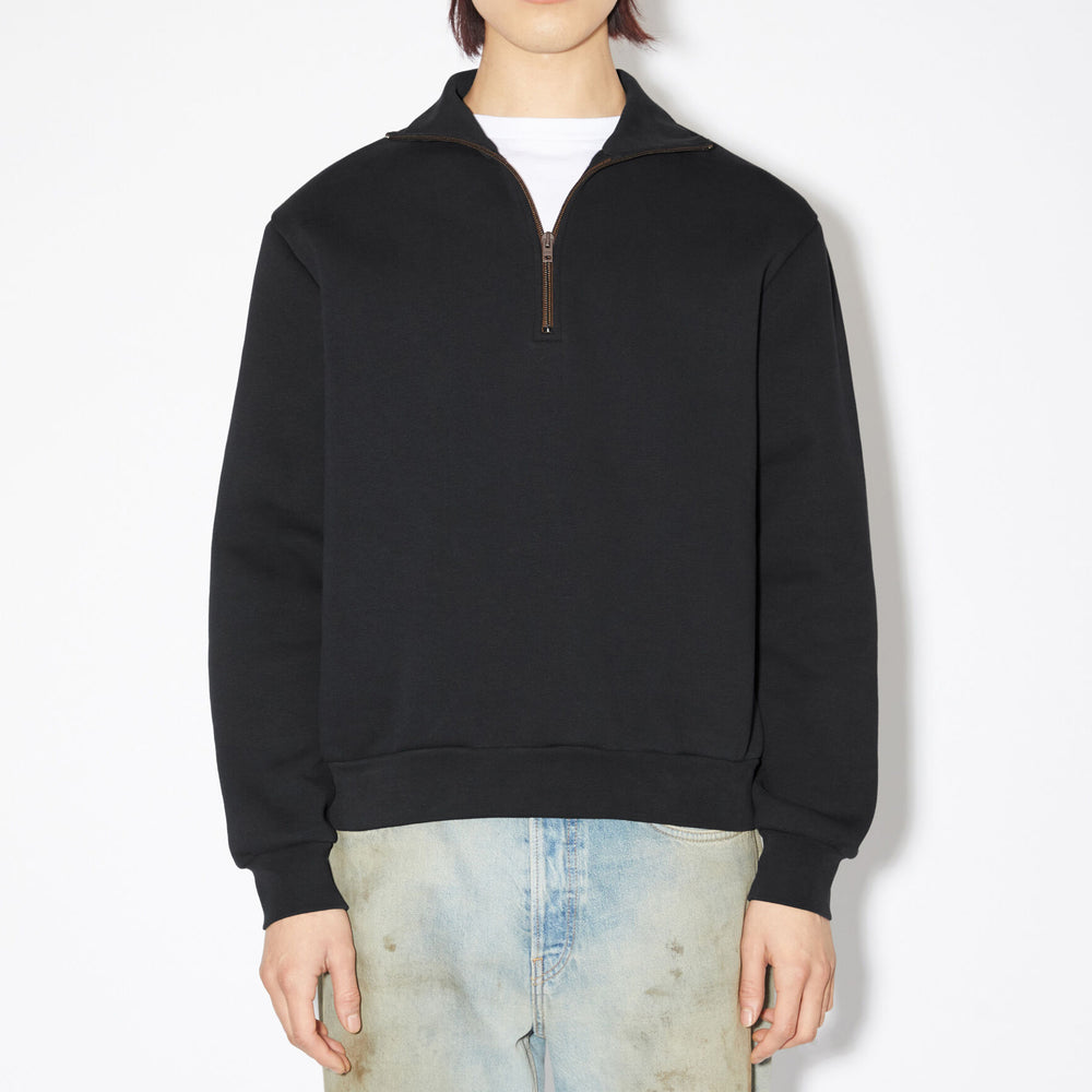 PINK LABEL ZIPPER SWEATER – OBLIGE