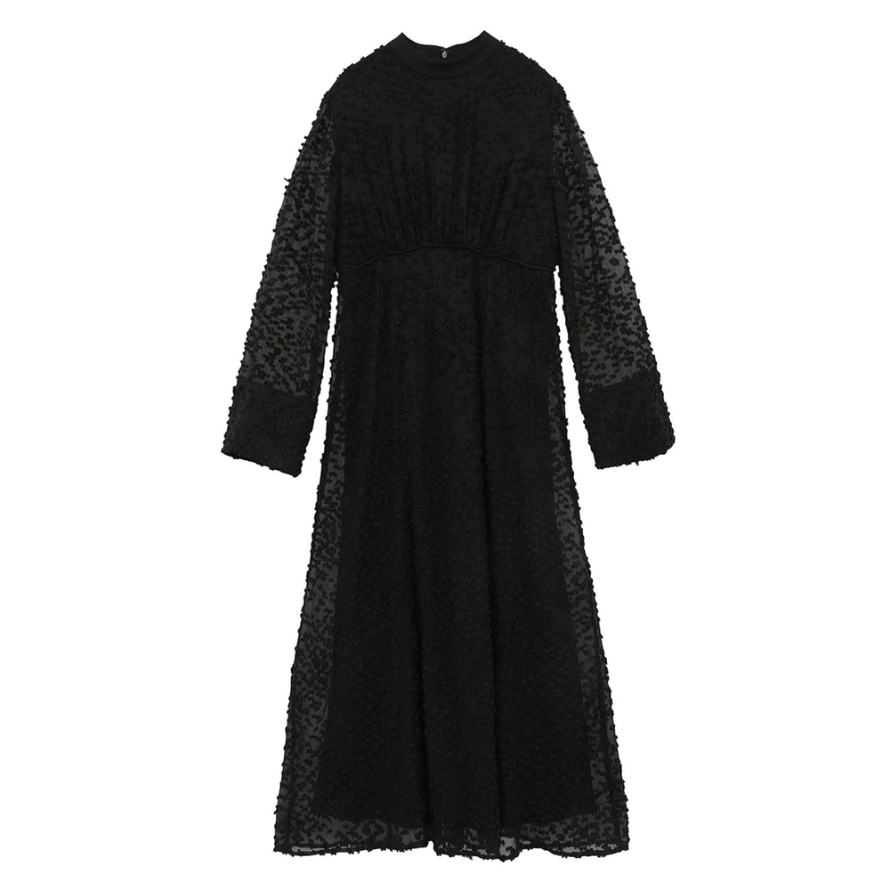 SNOW DOT JACQUARD ONEPIECE – OBLIGE