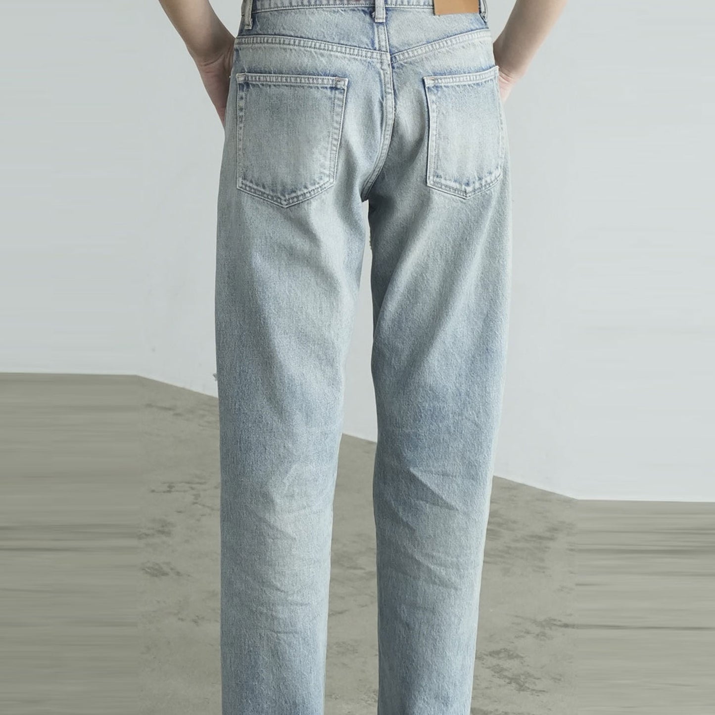 
                  
                    CRASH DENIM PANTS
                  
                