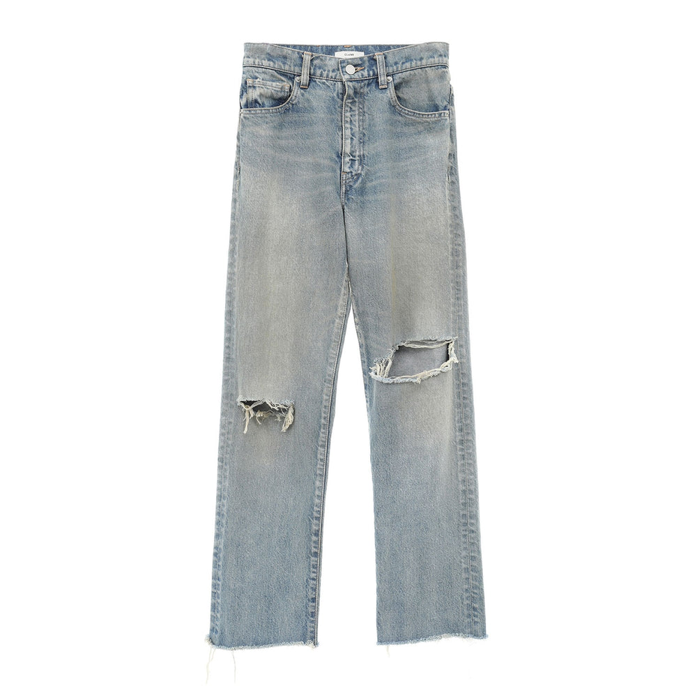 CRASH DENIM PANTS