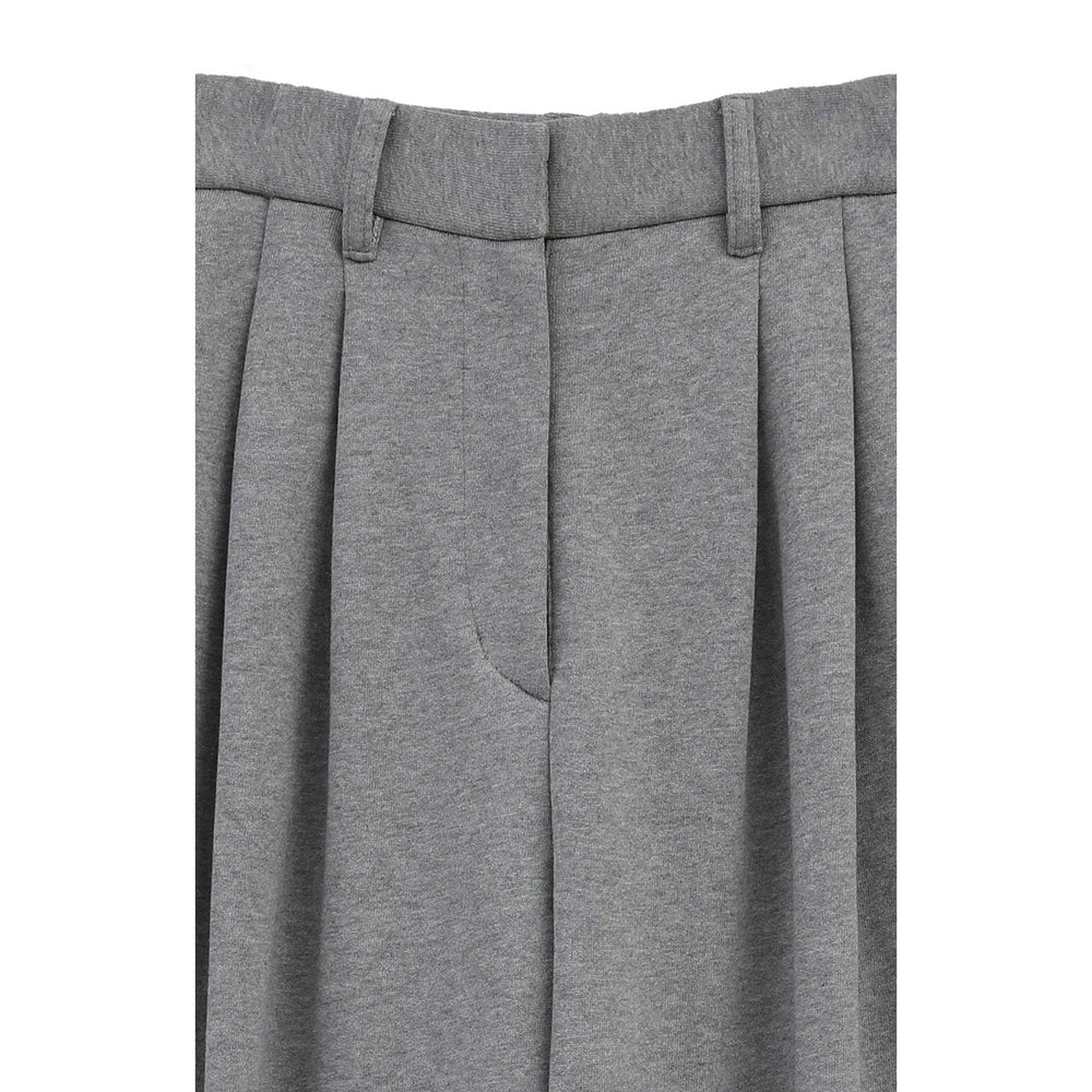 clane two tuck sweat pants グレー CLANE - ツー タック スウェットパンツ - TWO TUCK SWEAT PANTS