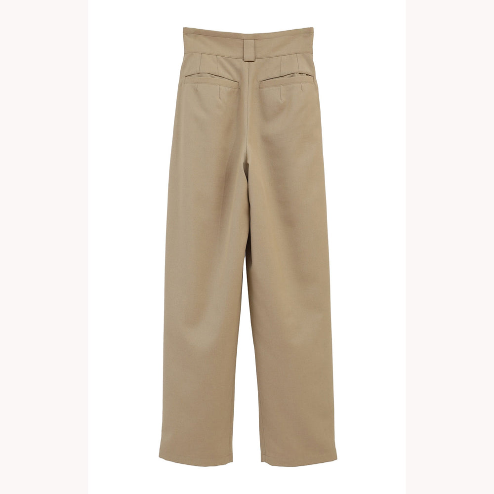 
                  
                    WIDE BELT TUCK PANTS
                  
                