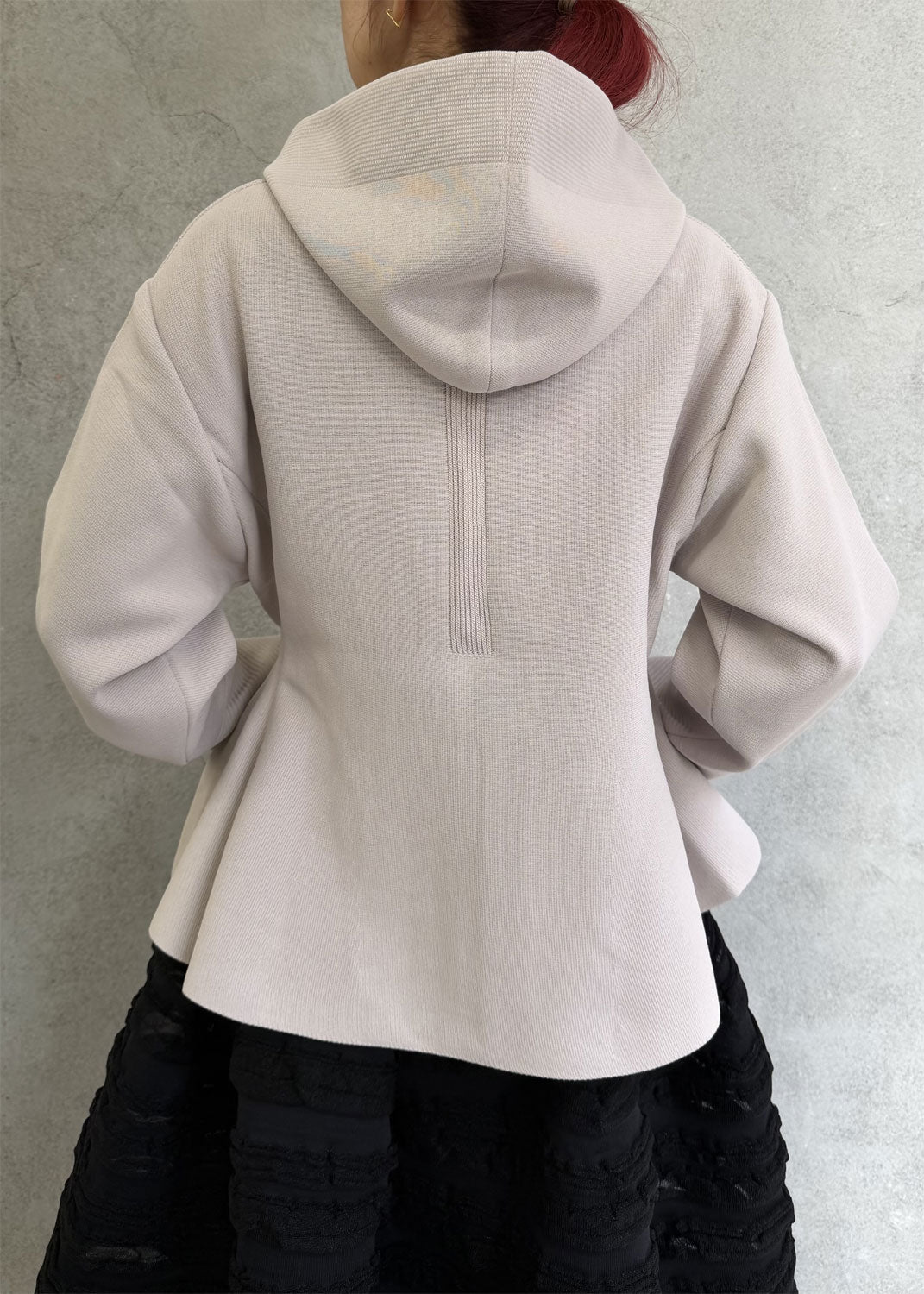 
                  
                    MILAN HOODIE FLARE JACKET
                  
                