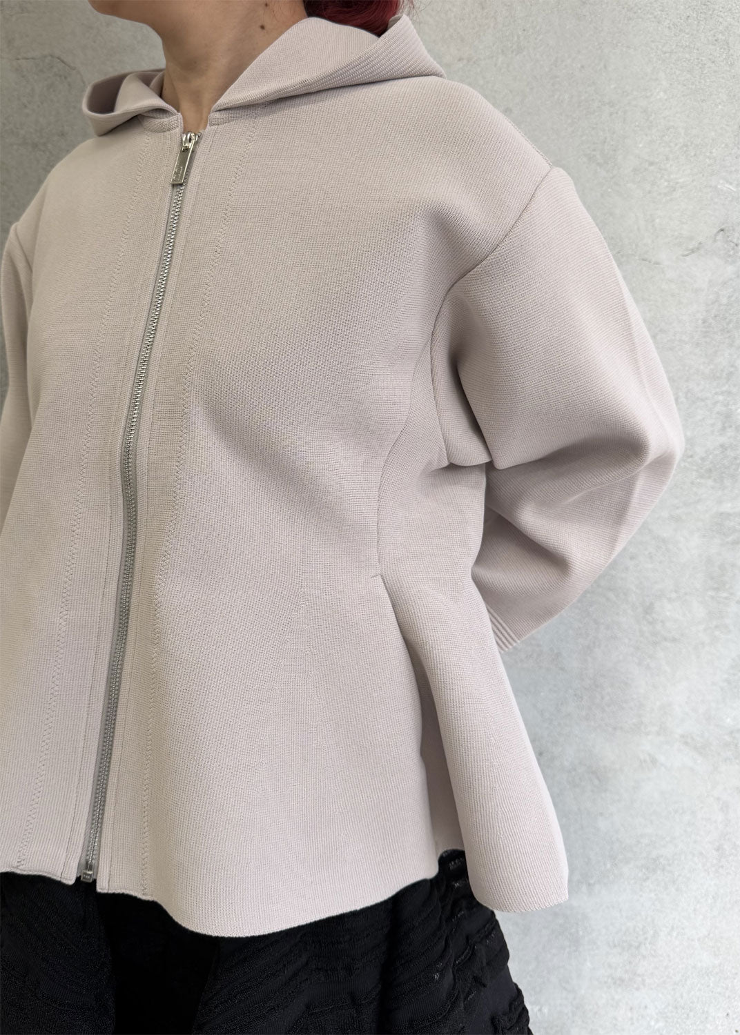 
                  
                    MILAN HOODIE FLARE JACKET
                  
                