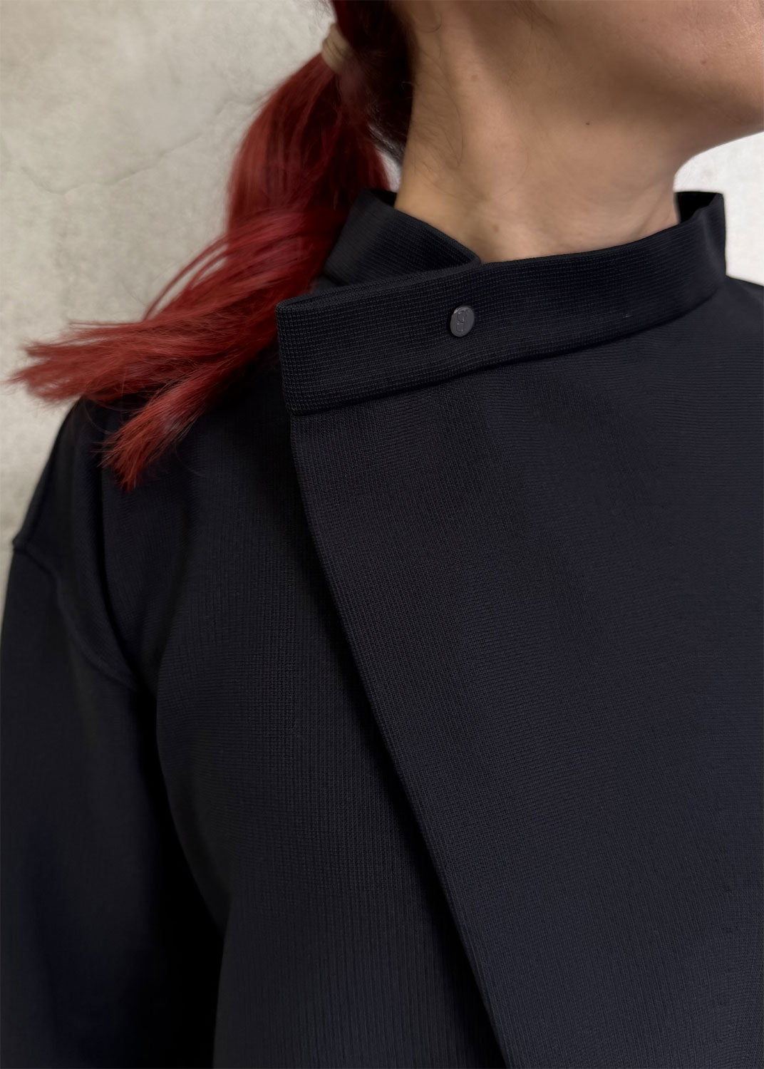 
                  
                    SOFT MILAN WRAP COLLAR FLARE SLEEVE TOP
                  
                