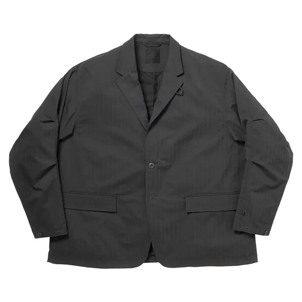 TECH LOOSE 2B JACKET HERRINGBONE – OBLIGE