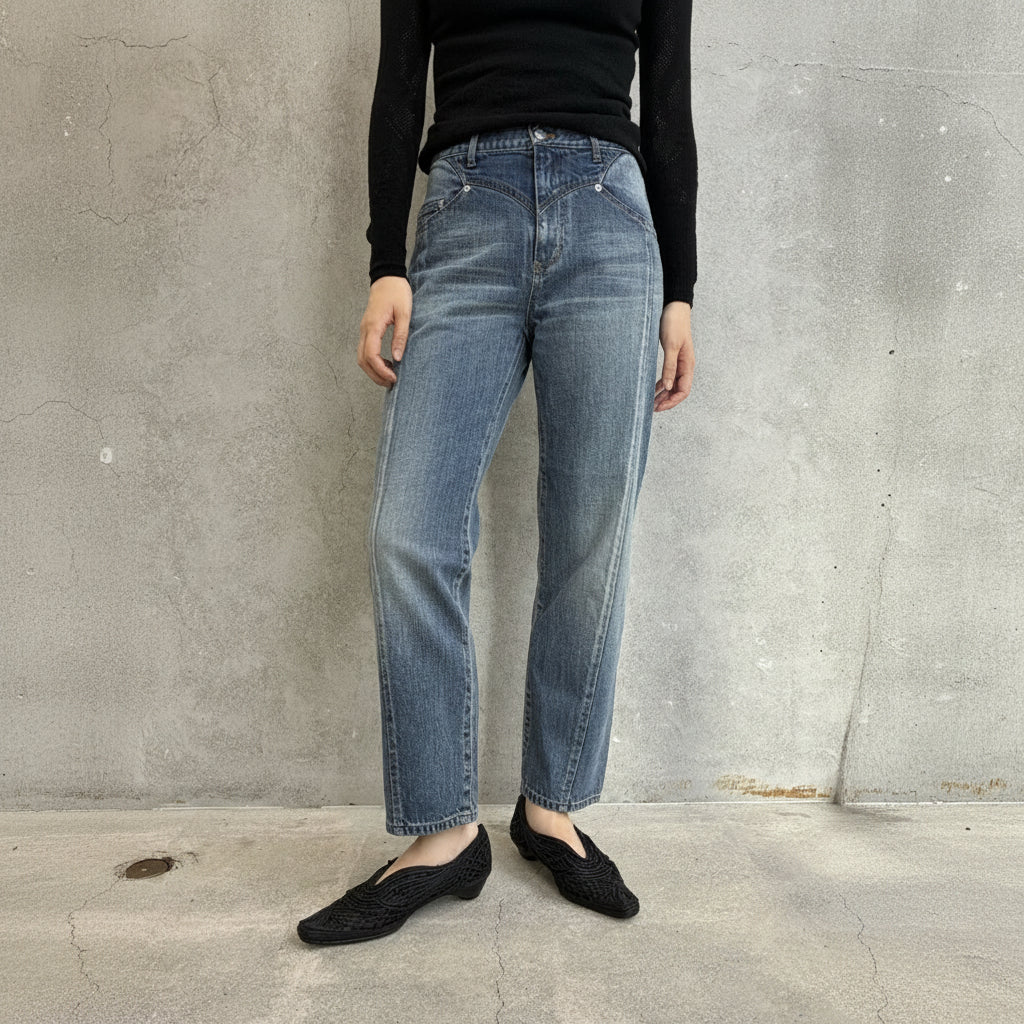 
                  
                    ORGANIC COTTON DENIM SLIM JEANS
                  
                