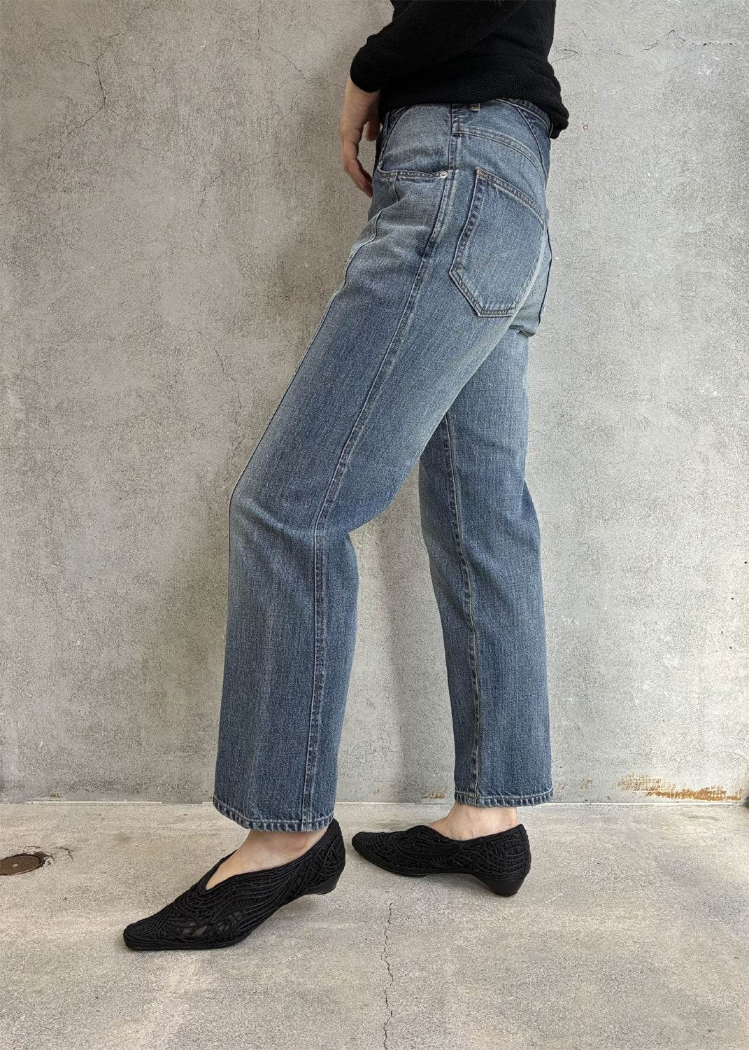 
                  
                    ORGANIC COTTON DENIM SLIM JEANS
                  
                