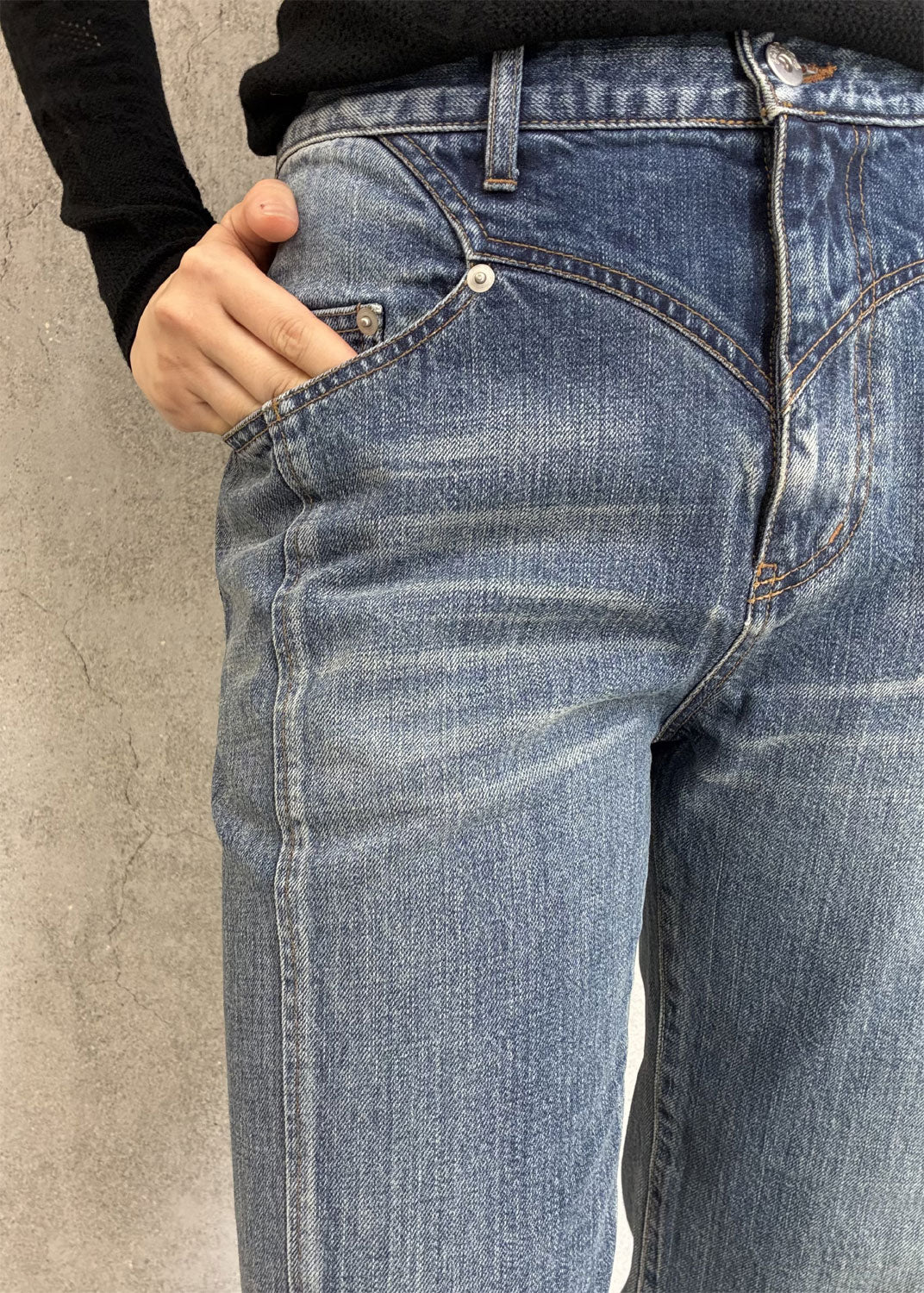 
                  
                    ORGANIC COTTON DENIM SLIM JEANS
                  
                