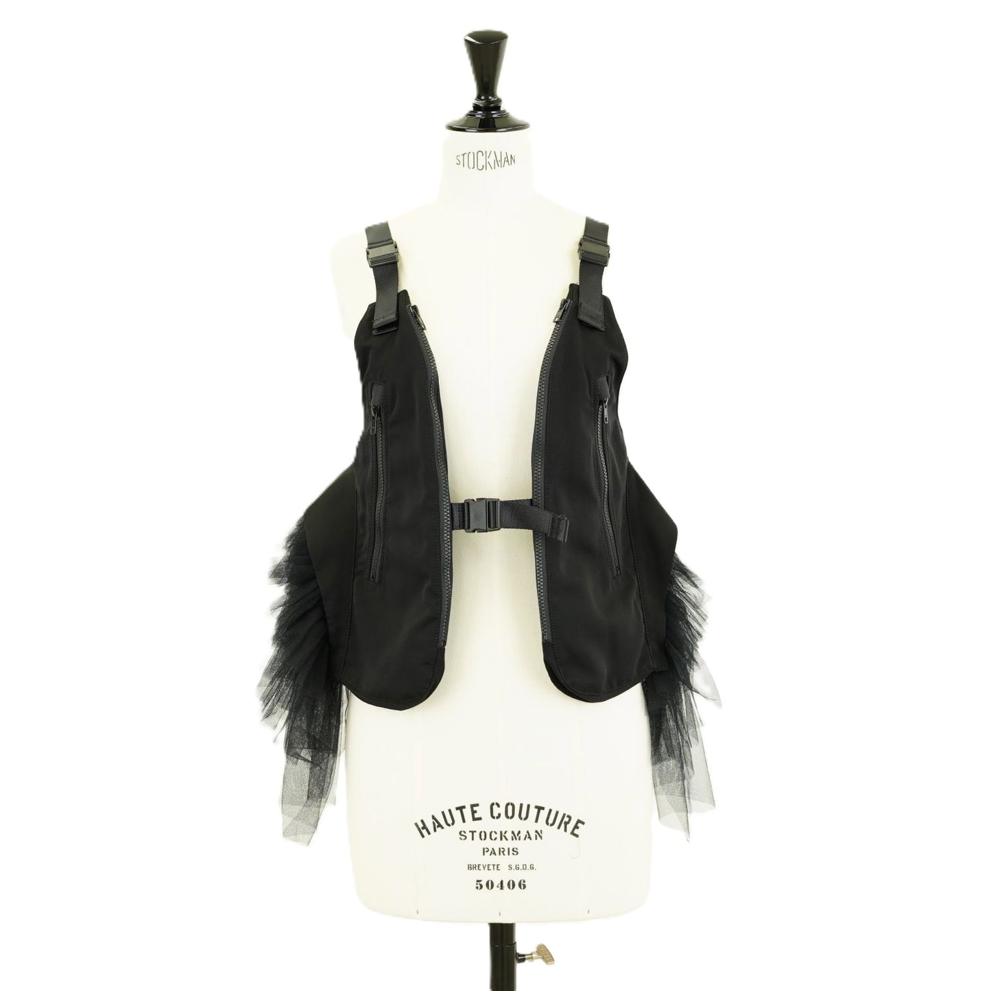 
                  
                    Tulle Ruffle Harness Vest
                  
                