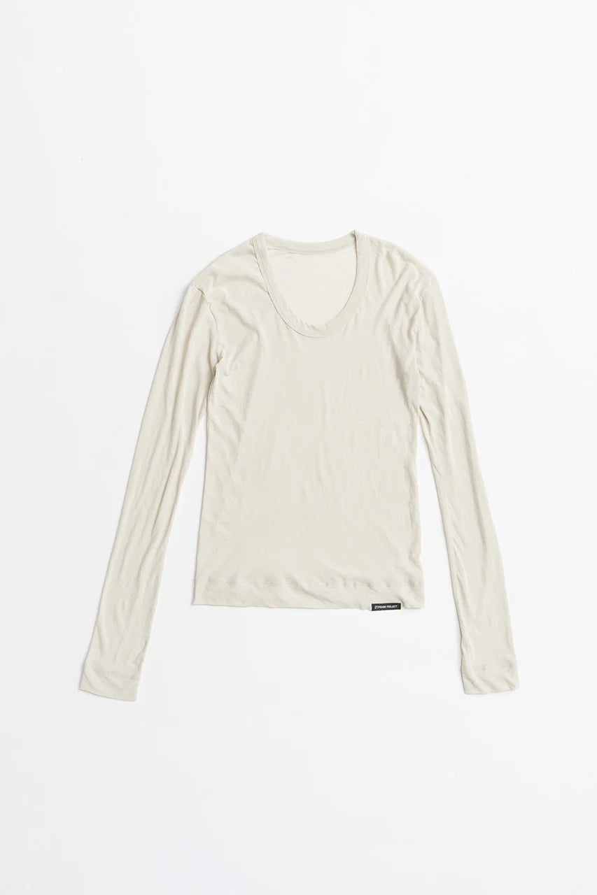 
                  
                    Scoop Neck Sheer Top
                  
                