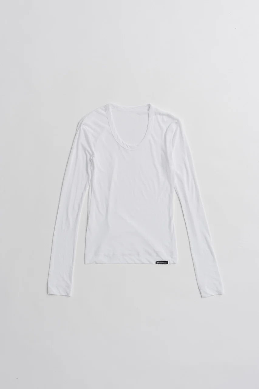 
                  
                    Scoop Neck Sheer Top
                  
                