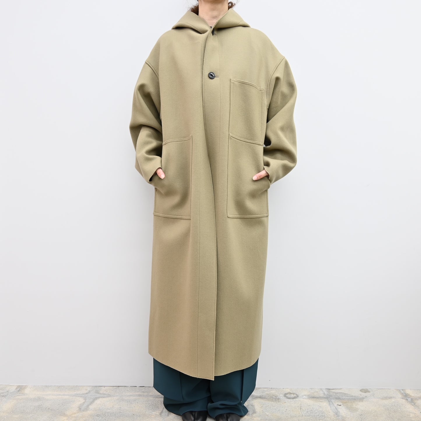 MELTON HOODED WORK COAT – OBLIGE