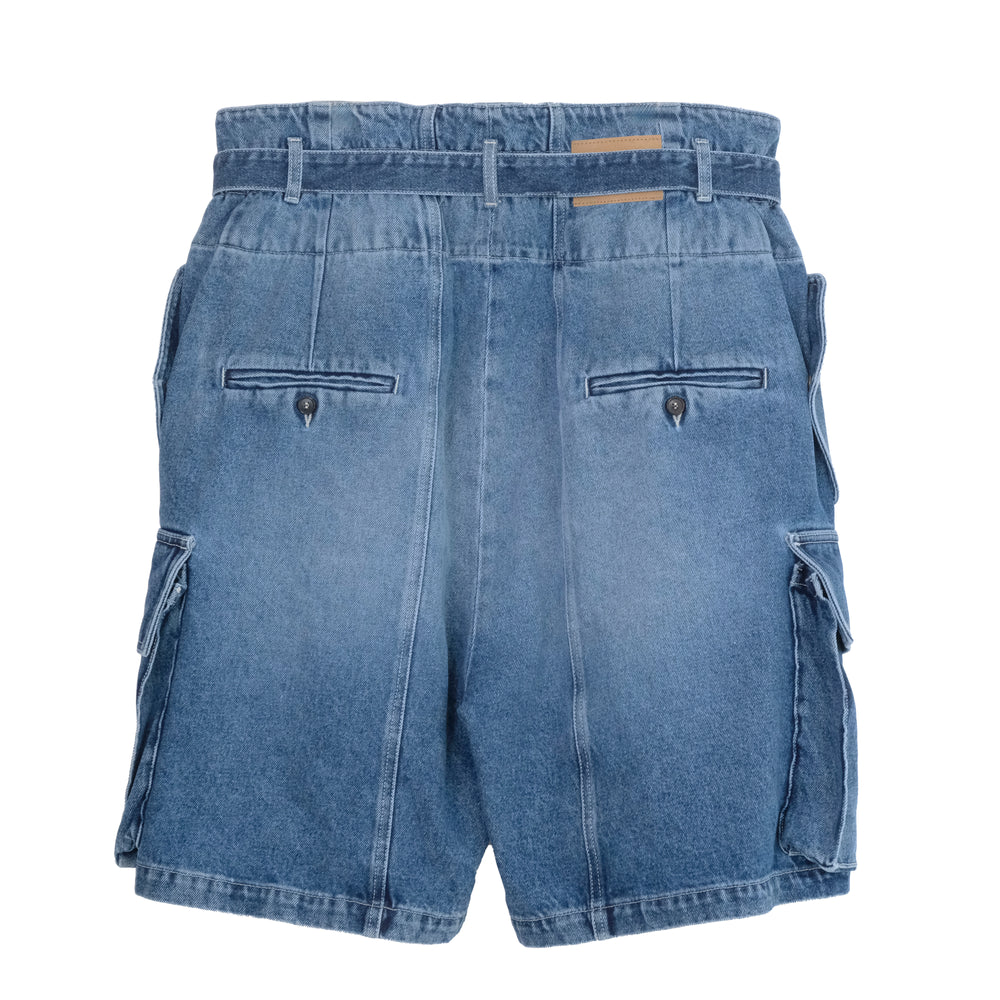 DENIM CARGO SHORTS – OBLIGE
