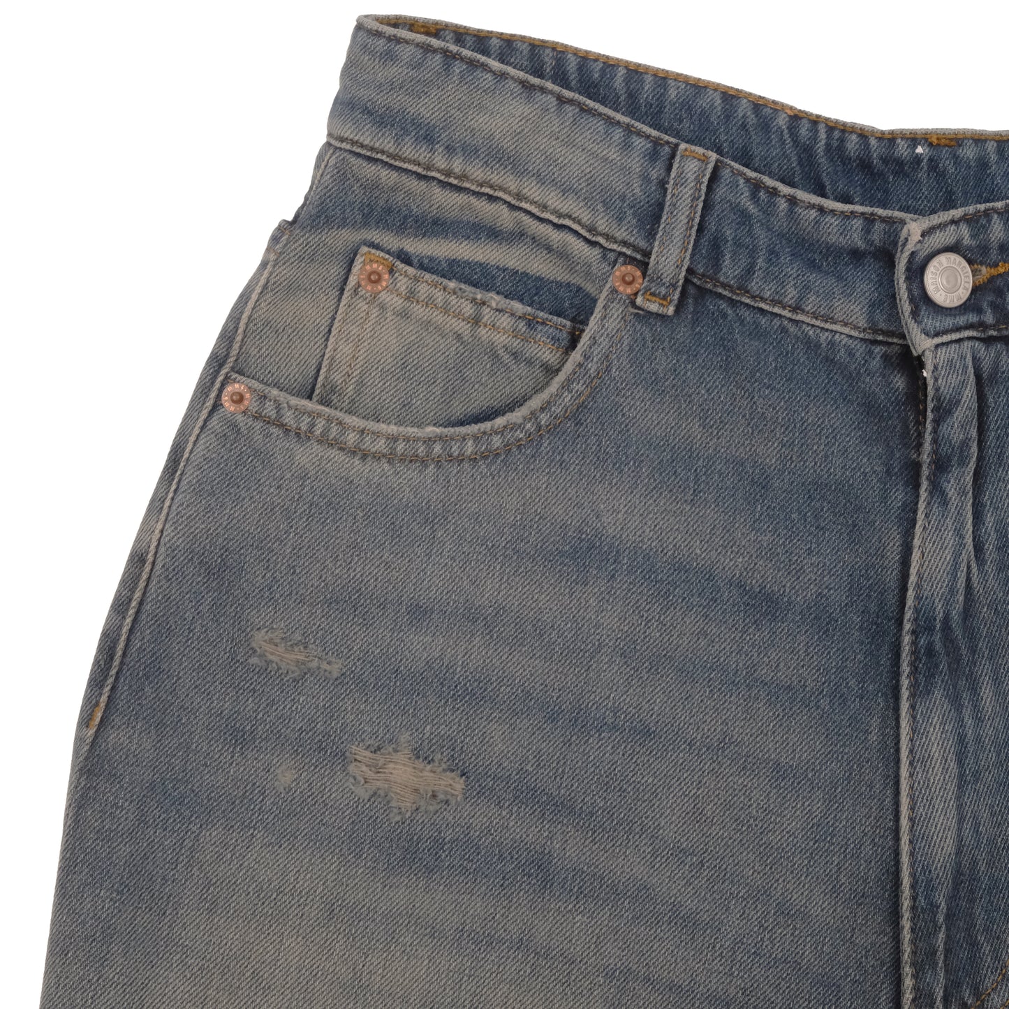 
                  
                    DESTROYED 5 POCKET JEANS
                  
                