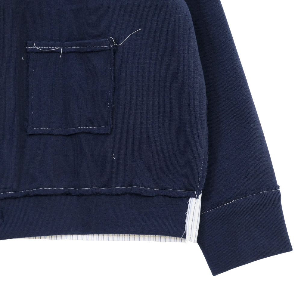 トップス camiel fortgens research cardigan S navy Research Knitted Zip Cardigan – La Garçonne