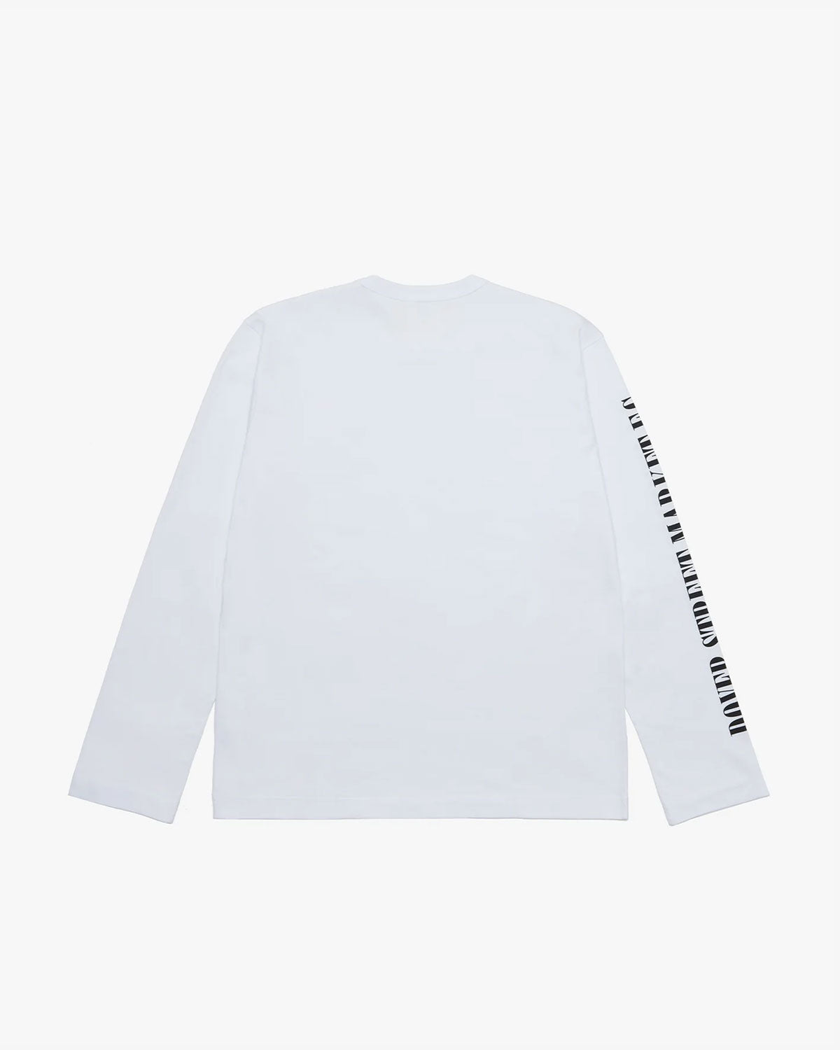 
                  
                    UNISEX PRINT ON SLEEVE LONGSLEEVE TEE
                  
                
