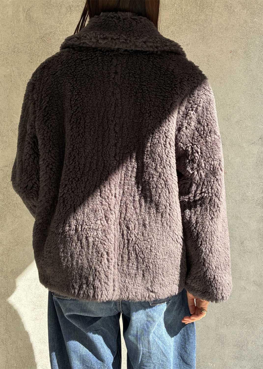 
                  
                    WOOL BOA WIDE COLLAR COAT
                  
                