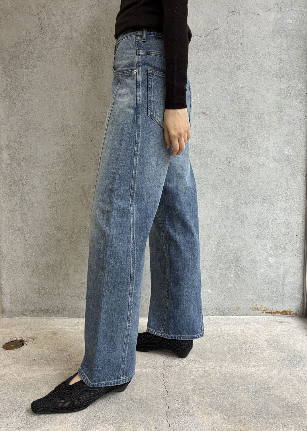 
                  
                    ORGANIC COTTON DENIM STRAIGHT JEANS
                  
                
