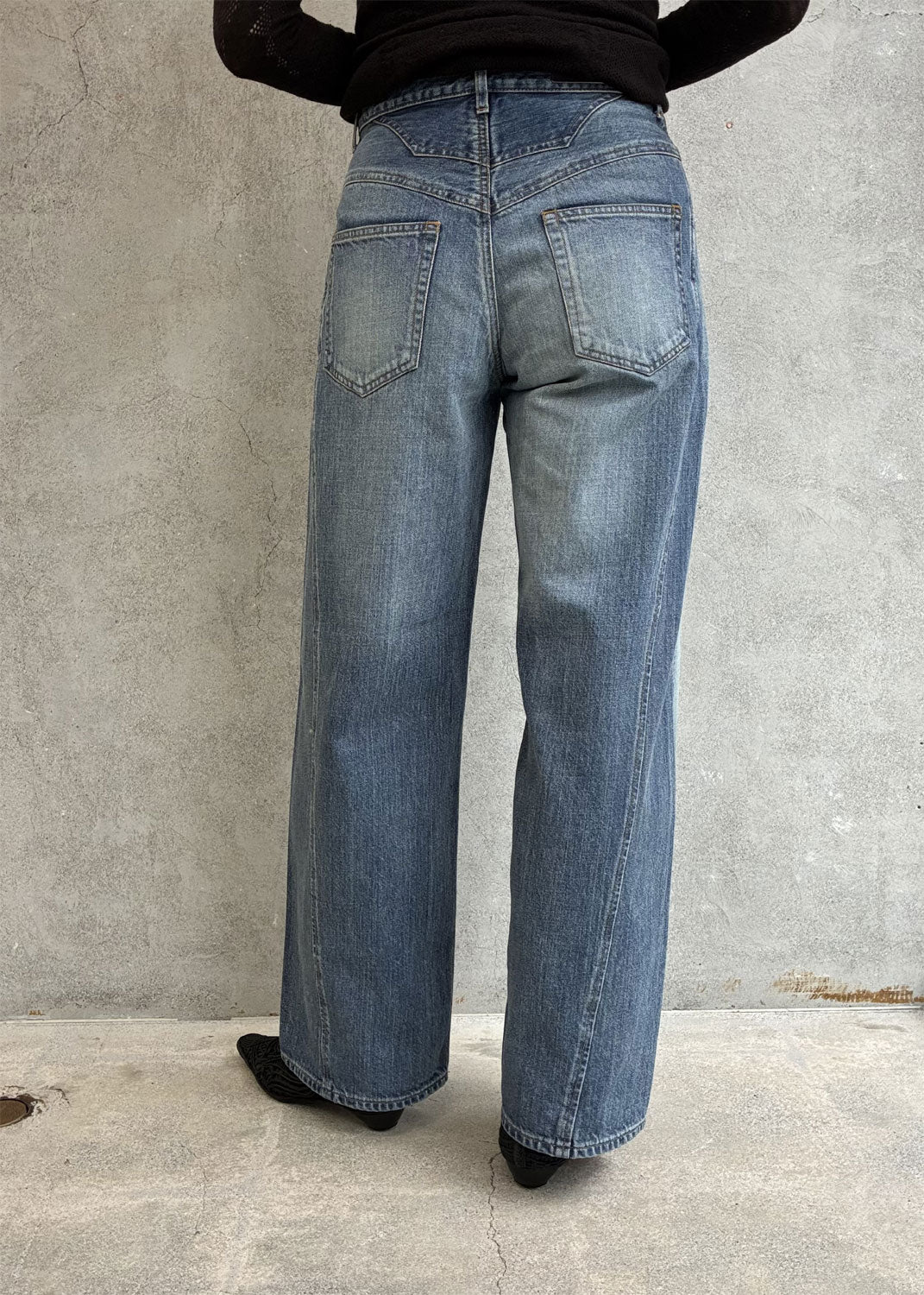 
                  
                    ORGANIC COTTON DENIM STRAIGHT JEANS
                  
                