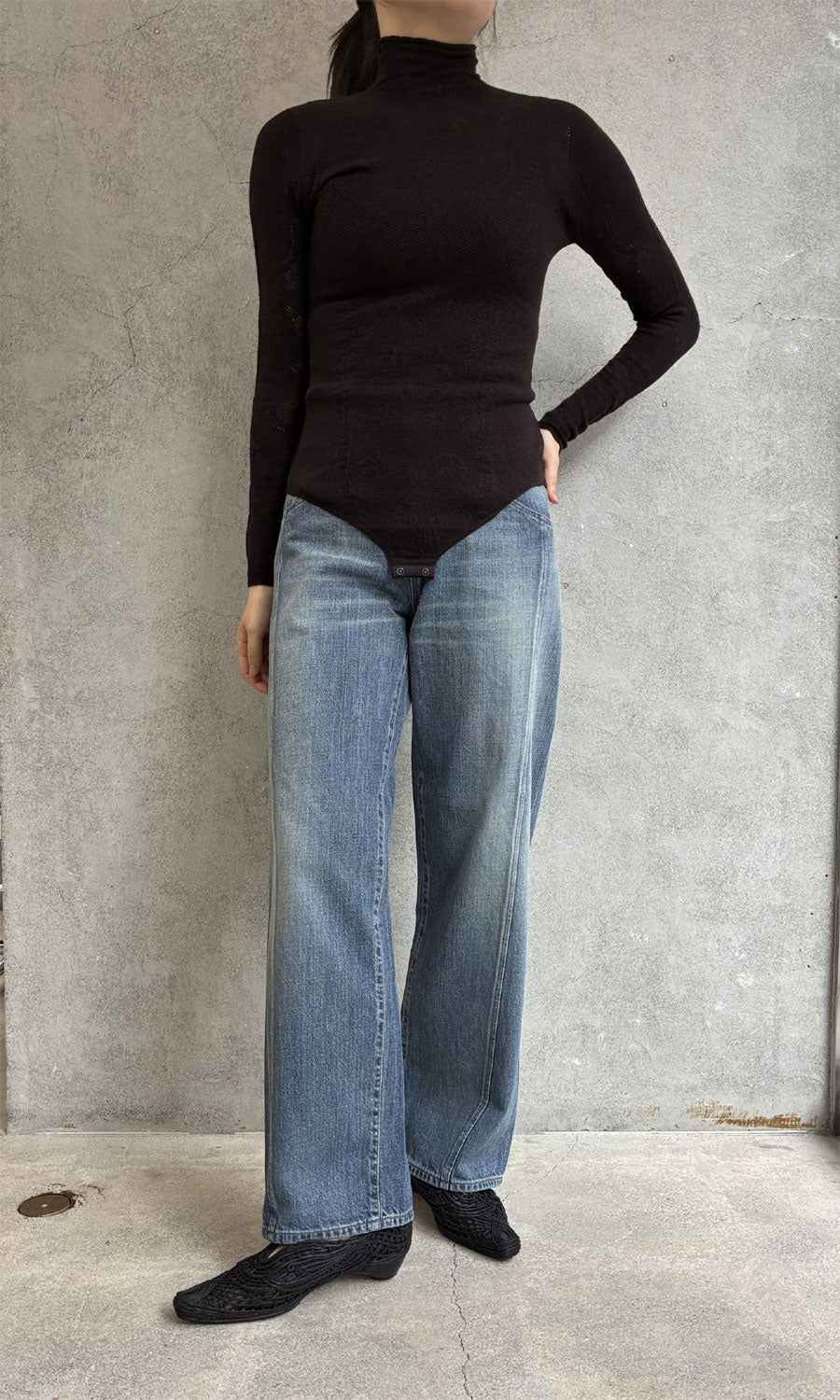 
                  
                    ORGANIC COTTON DENIM STRAIGHT JEANS
                  
                